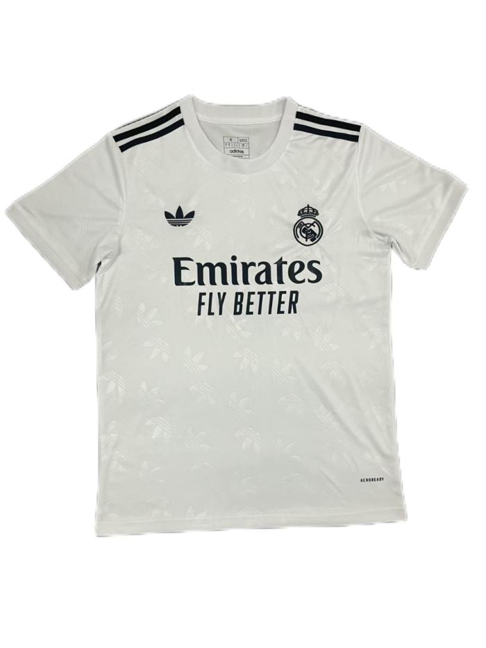 Real Madrid 24/25 Special White/Black Soccer Jersey