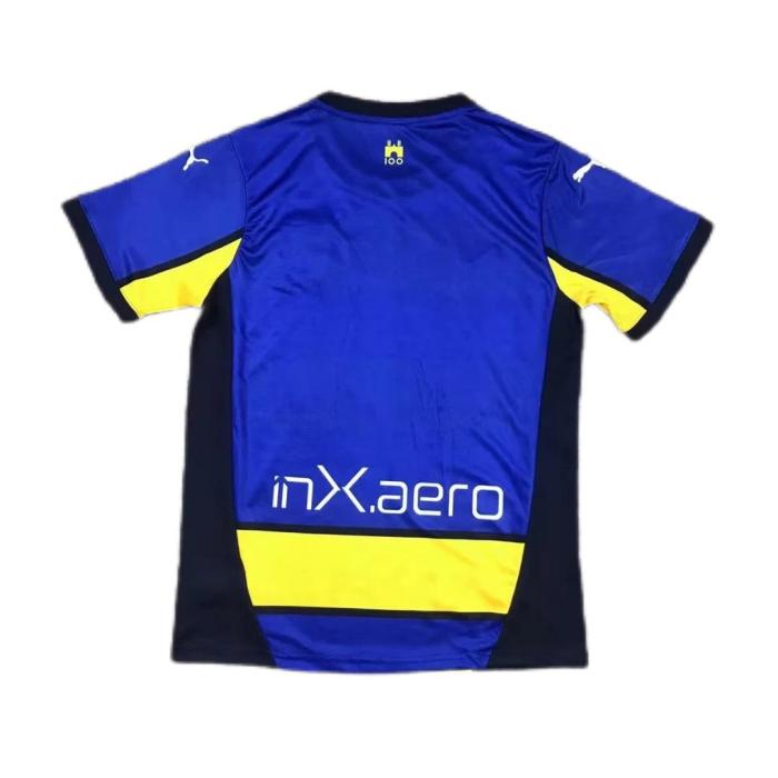 Parma 24/25 Away Blue/Yellow Soccer Jersey