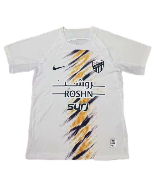 Al-ITTIHAD 24/25 Away White Soccer Jersey