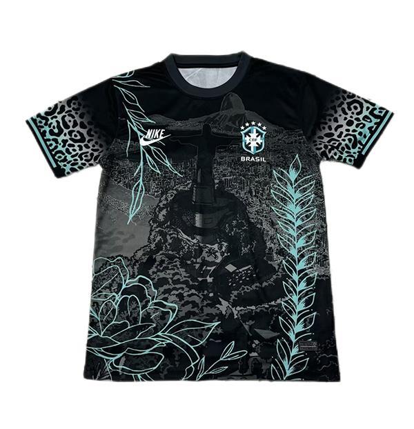 Brazil 24/25 Special Black/Green Soccer Jersey