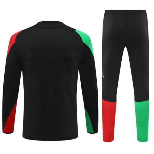 Arsenal 24/25 Tracksuit - Black/Red/Green