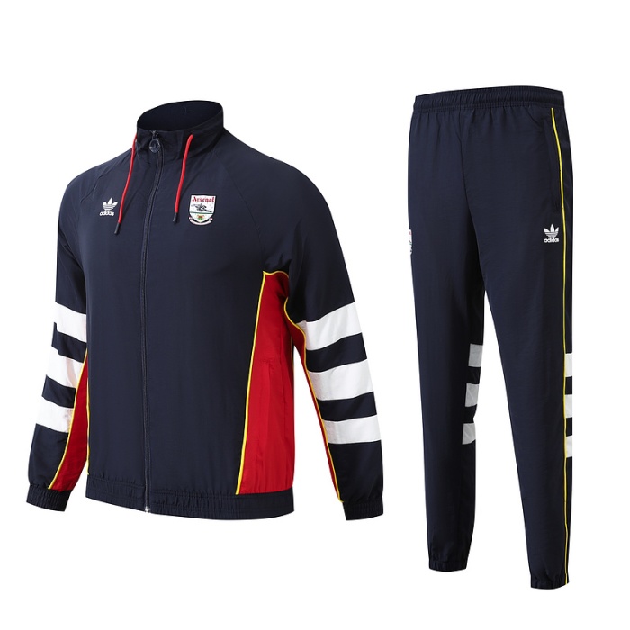 Arsenal 24/25 Tracksuit - Navy Blue/Red