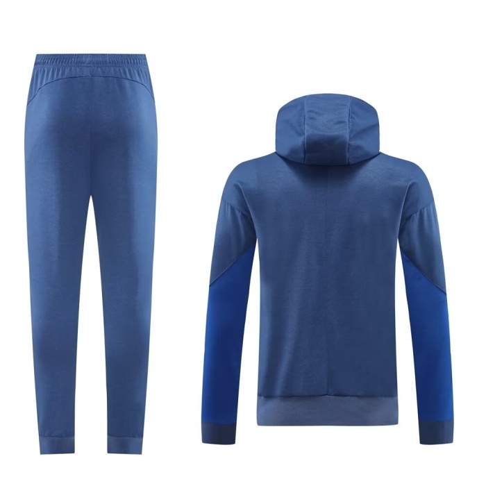 Inter Milan 24/25 Hoodie Tracksuit - Blue