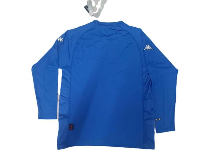 Italy 2002 Home Long Soccer Jersey