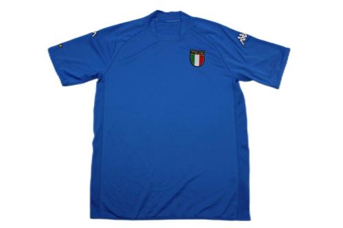 Italy 2002 Home Soccer Jersey