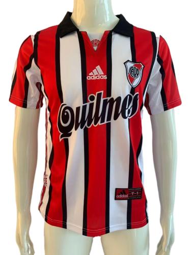 River Plate 99/00 Third Red/White Soccer Jersey
