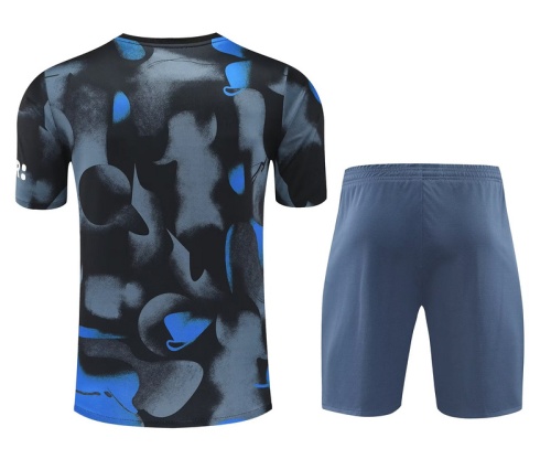 Inter Milan 24/25 Grey/Blue Training Kit Jersey