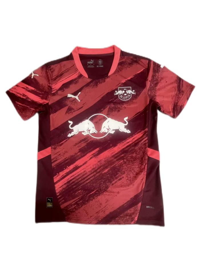RB Leipzig 24/25 Away Red Soccer Jersey