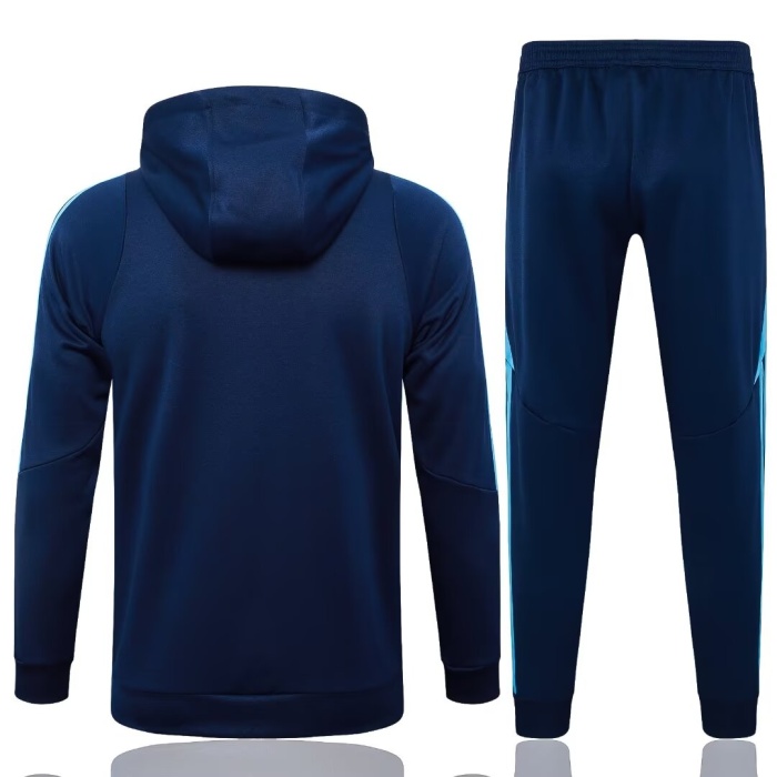 Arsenal 24/25 Hoodie Tracksuit - Dark Blue