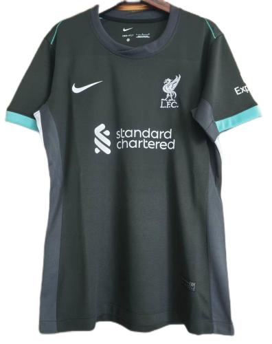 Liverpool Woman 24/25 Away Black Soccer Jersey