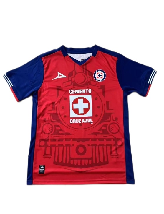 Cruz Azul 24/25 Third Red Soccer Jersey