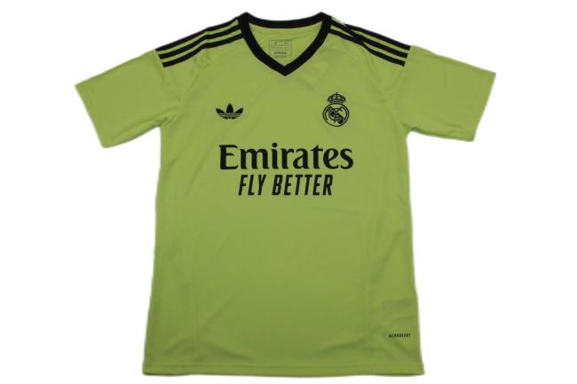 Real Madrid 24/25 GK Yellow Soccer Jerseys