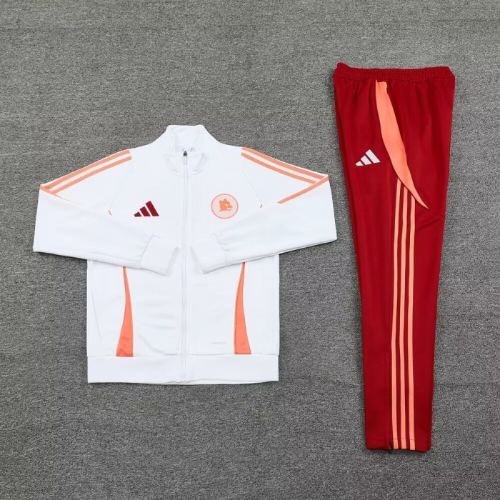 Roma 24/25 Tracksuit - White