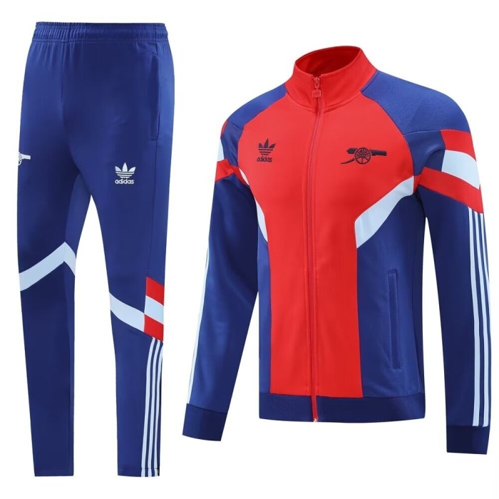 Arsenal 24/25 Tracksuit - Red/Blue
