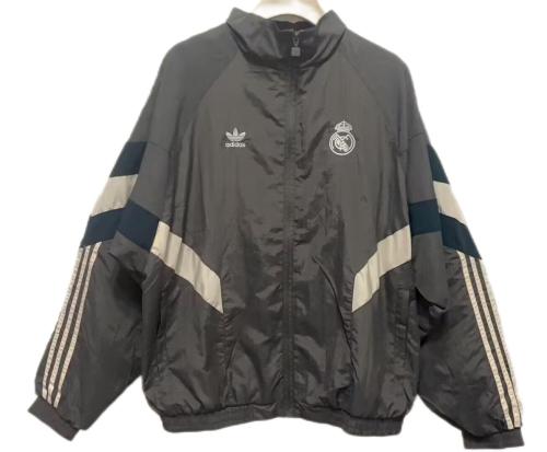 Real Madrid 24/25 Wind Coat - Dark Grey