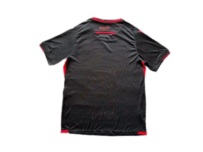 Albania 24/25 Third Black Soccer Jersey
