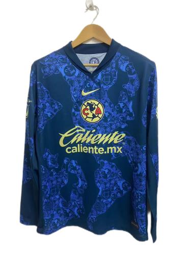 Club America 24/25 Away Dark Blue Long Jersey