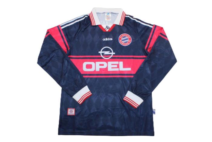 Bayern Munich 97/98 Home Long Soccer Jersey