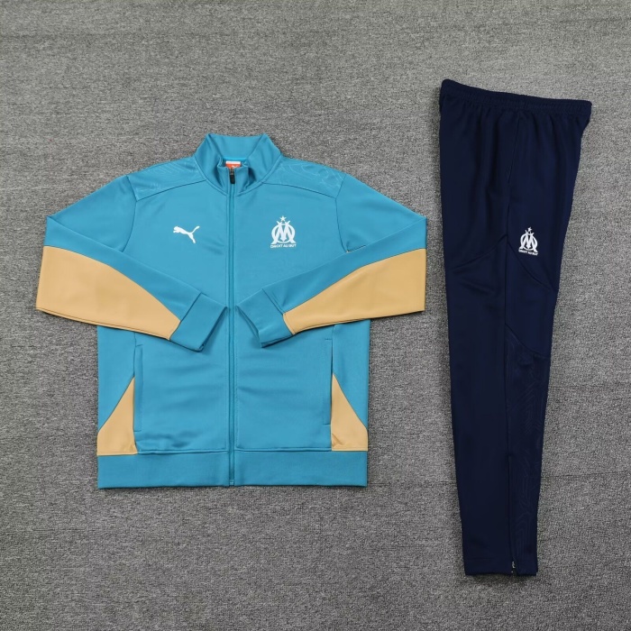 Marseille 24/25 Tracksuit - Blue/Golden