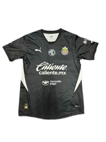 Chivas Guadalajara 24/25 GK Black Soccer Jersey
