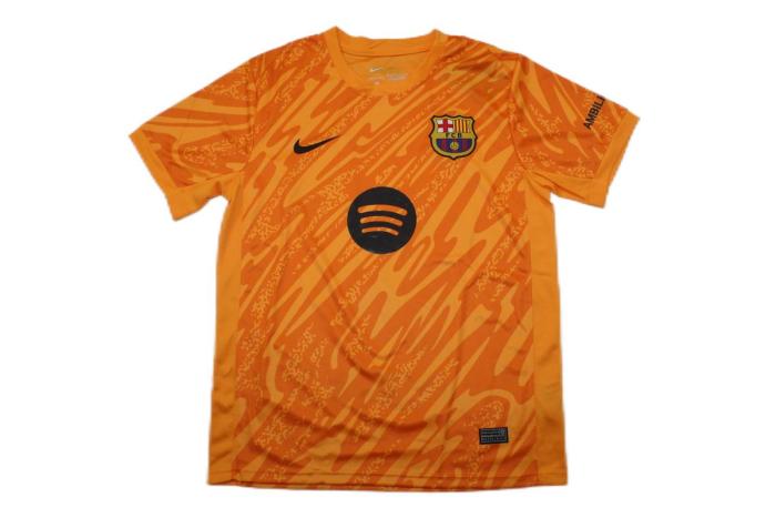 Barcelona 24/25 GK Orange Soccer Jersey