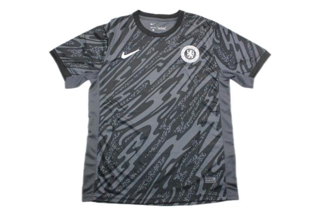 Chelsea 24/25 GK Black/Grey Soccer Jersey