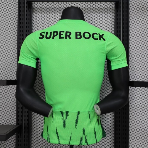 Sporting Lisbon 24/25 Third Green Jersey(Player)