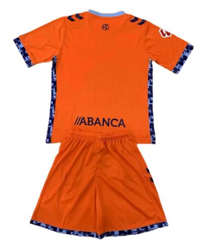 Kids-Celta 24/25 Third Orange Soccer Jersey