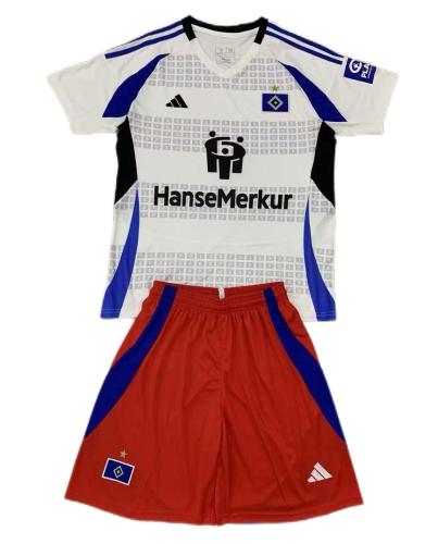 Kids-Hamburg SV 24/25 Home Soccer Jersey