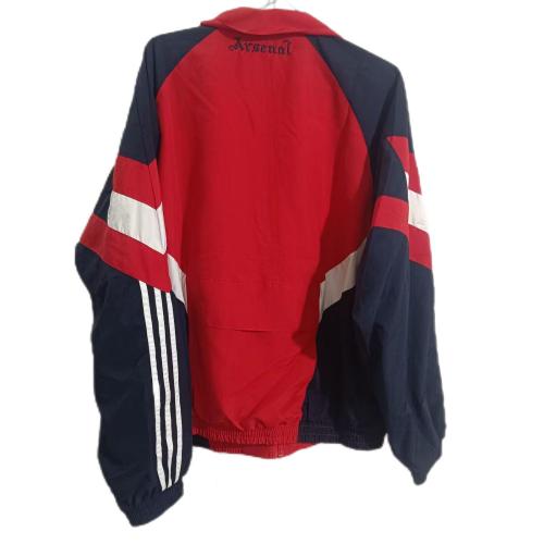 Arsenal 24/25 Wind Coat - Red/Navy Blue