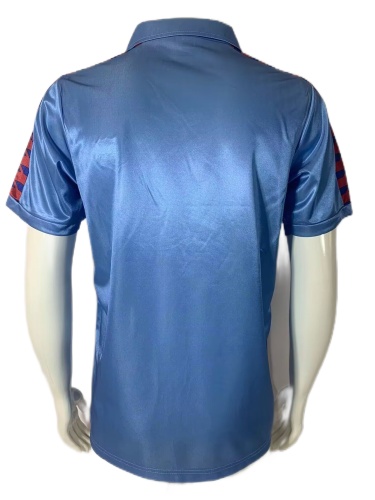 Barcelona 85/91 Away Blue Soccer Jersey