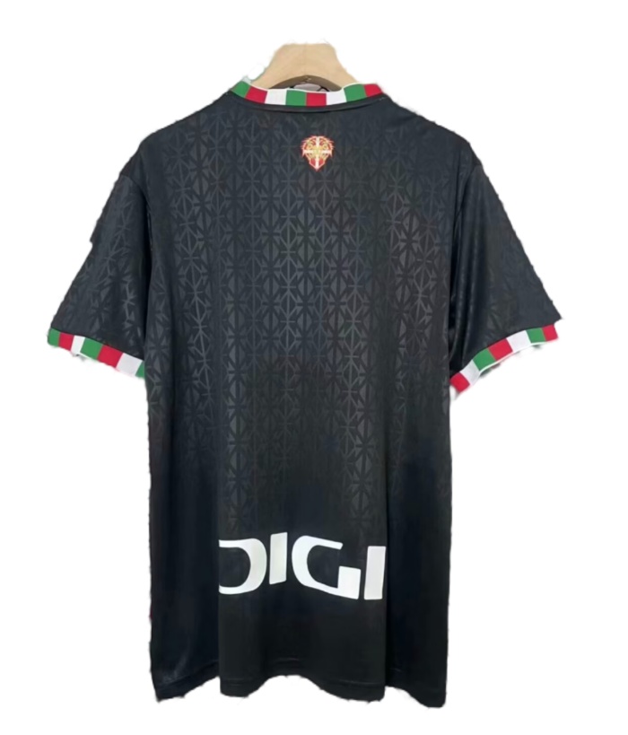 Athletic Bilbao 24/25 Fourth Black Soccer Jersey