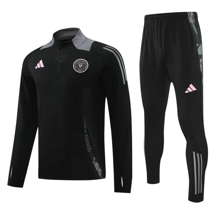 Inter Miami 24/25 Tracksuit - Black/Grey