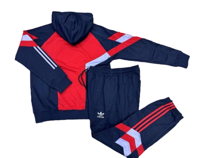 Arsenal 24/25 Hoodie Tracksuit - Red/Navy Blue