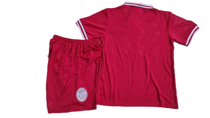 Kids-Liverpool 96/98 Home Soccer Jersey