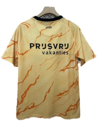 Feyenoord 24/25 Fourth Yellow Soccer Jersey
