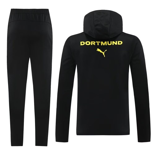 Dortmund 24/25 Hoodie Tracksuit - Black/Yellow