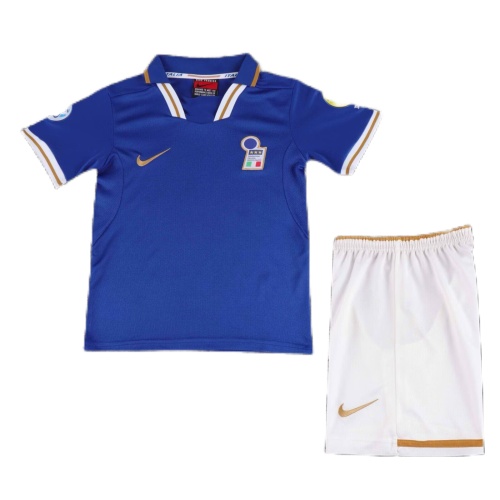Kids-Italy 1996 Home Soccer Jersey