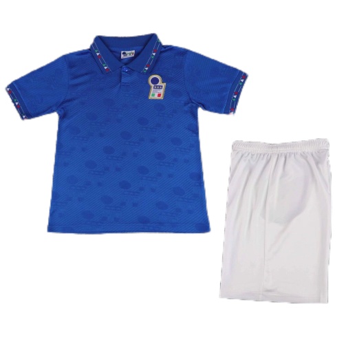 Kids-Italy 1994 Home Soccer Jersey