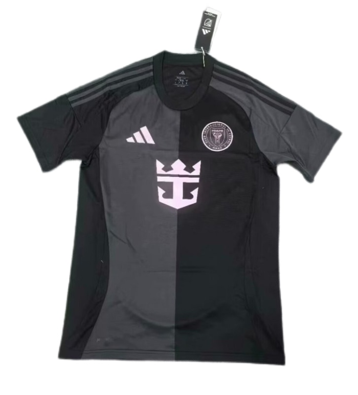 Inter Miami 25/26 Away Black/Grey Soccer Jersey