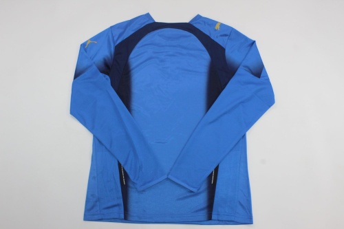 Italy 2006 World Cup Home Long Soccer Jersey