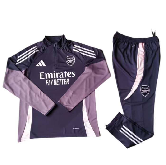 Arsenal 24/25 Tracksuit - Dark Purple
