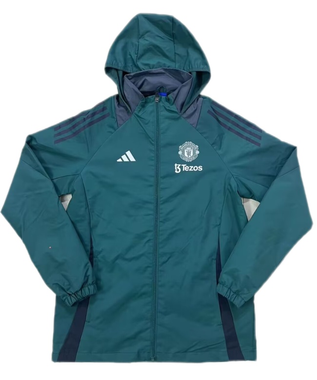 Manchester Utd 24/25 Wind Coat - Green