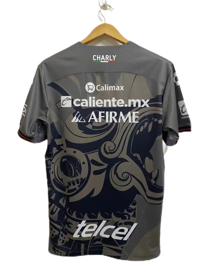 Tijuana 24/25 Third Dark Grey Soccer Jersey