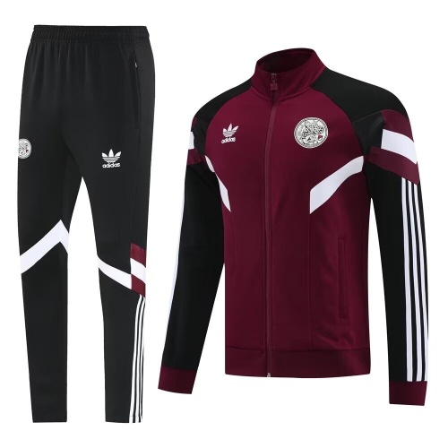 Ajax 24/25 Tracksuit - Dark Red