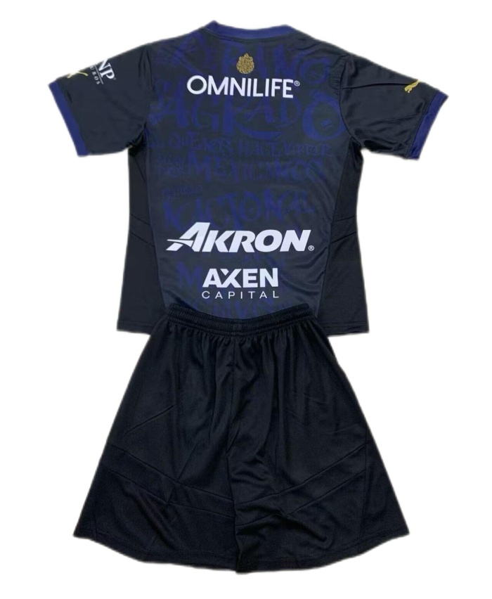 Kids-Chivas Guadalajara 24/25 Third Dark Blue Soccer Jersey