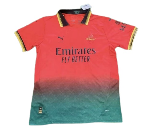 AC Milan 24/25 Special Red/Black/Green Jersey