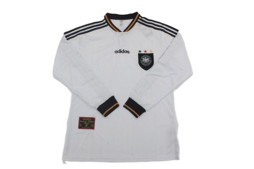 Germany 1996 EuroCup Home Long Soccer Jersey