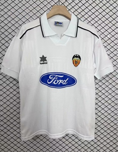Valencia 96/97 Home Soccer Jersey