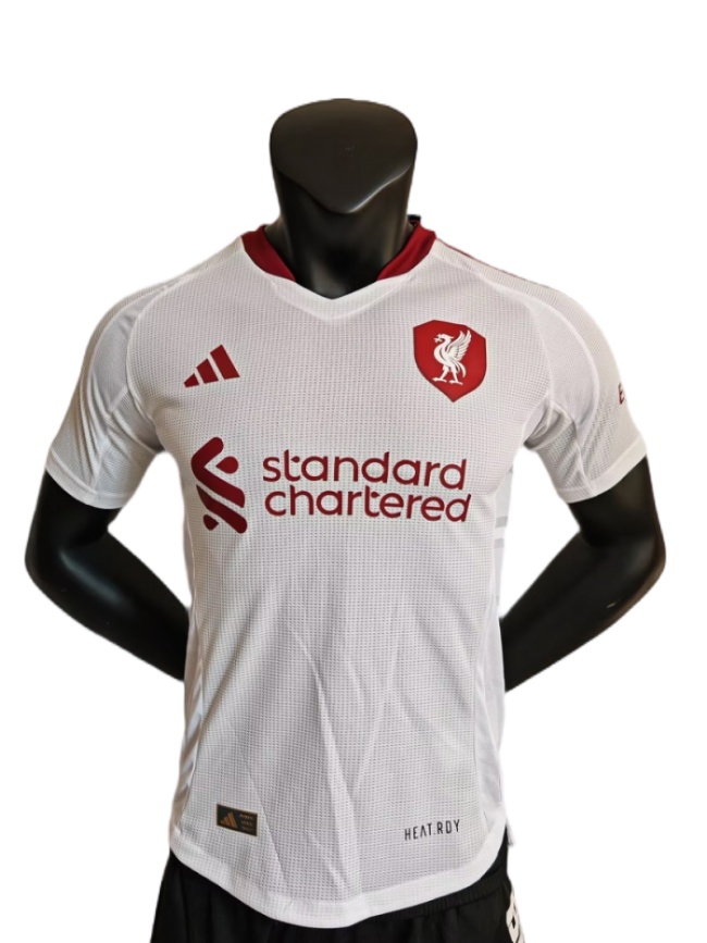 Liverpool 25/26 Away White Prediction Jersey(Player)